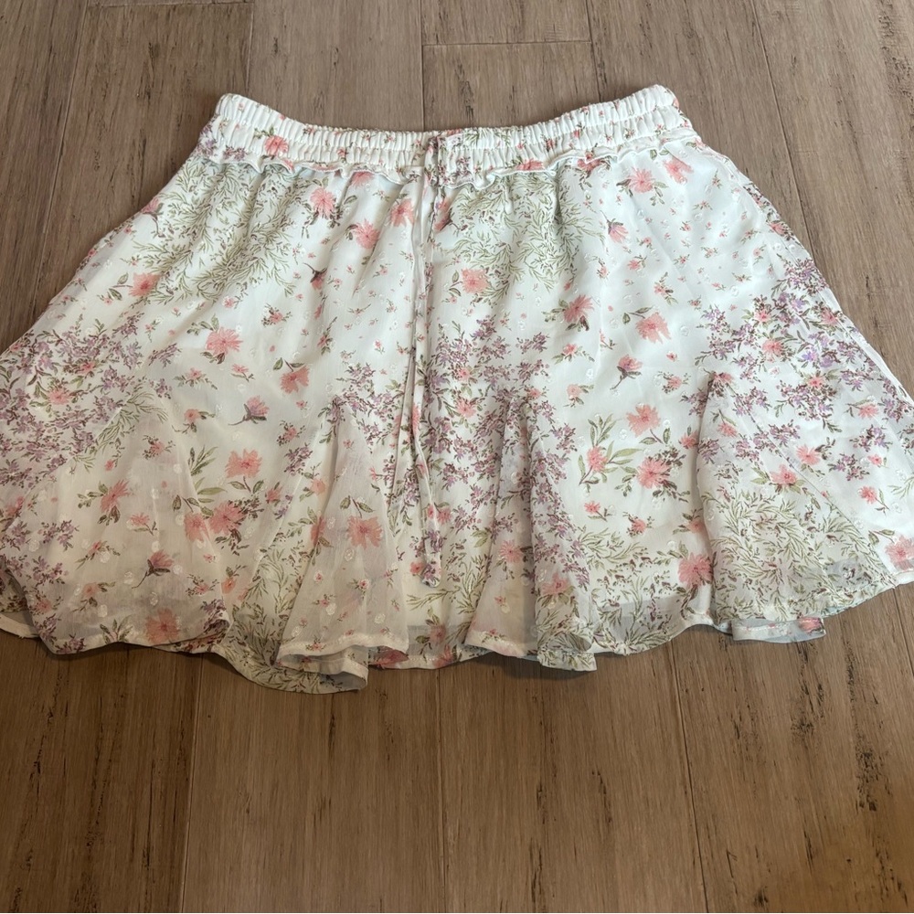 Pastel Grunge 2014 Floral Skirt